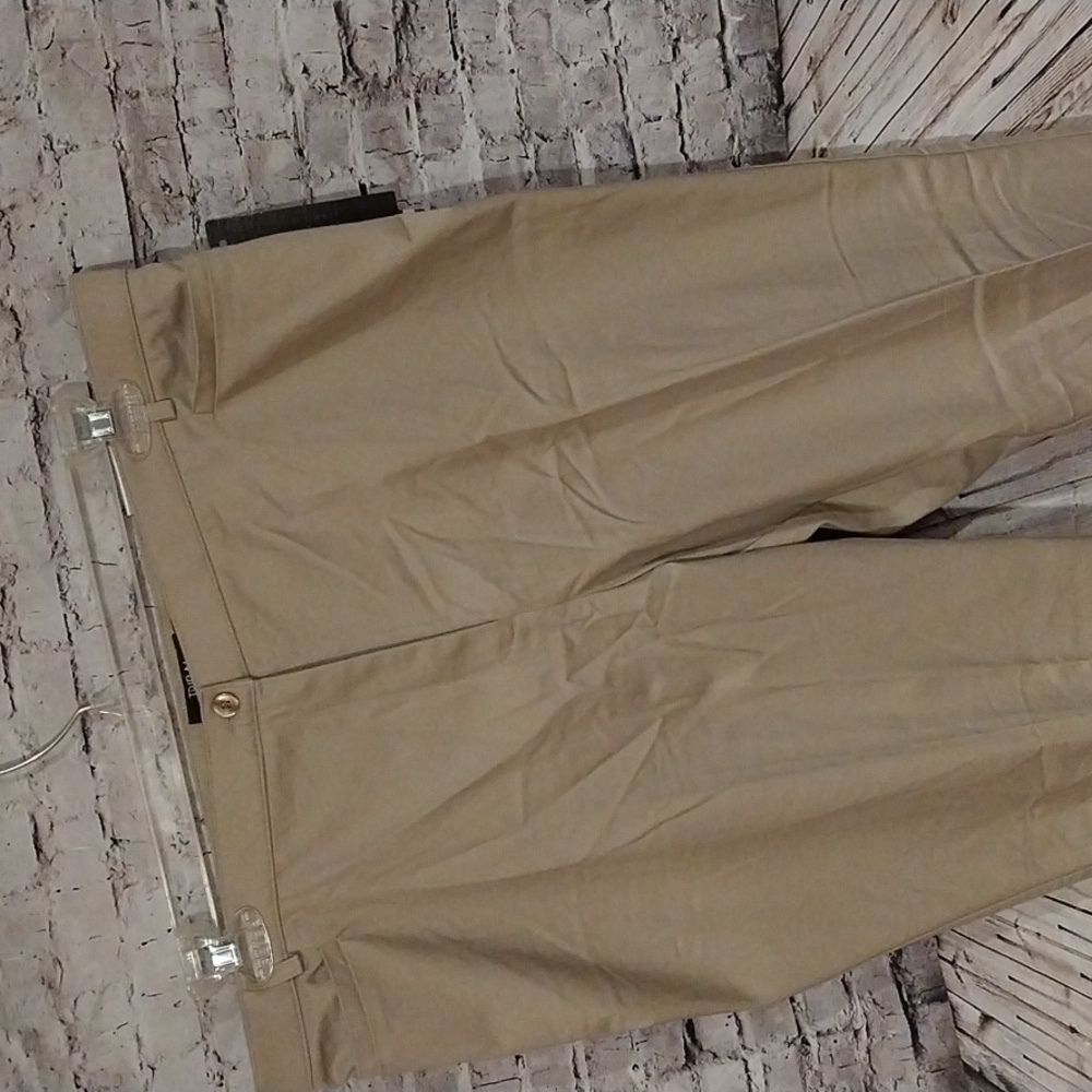 Tribal khaki pants in size 16. Washable,tummy flattener.
